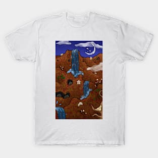 Blobs and Waterfalls T-Shirt